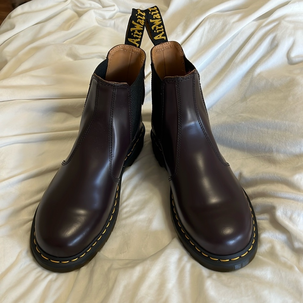 NWT DR. Martens boots deep purple size 10 women